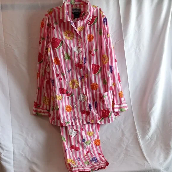 Nick Nora Intimates Sleepwear Nick Nora Striped Summer